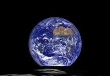 Formation of the moon brought water to Earth The rising Earth from the perspective of the moon.