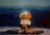 Radioactive carbon from nuclear bomb tests found in deep ocean trenches The 37 kiloton 'Priscilla' nuclear test, detonated at the Nevada Test Site in 1957. Credit: US Department of Energy
