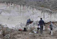 The Central Andes had the largest volcanic eruption of the last 5000 years Tafí del Valle (Tucumán, Argentina)on the ash deposits originated in the Cerro Blanco eruption