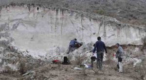 Tafí del Valle (Tucumán, Argentina)on the ash deposits originated in the Cerro Blanco eruption