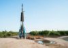 Drilling Deeper : A new study shows Americans are drilling deeper than ever for fresh water Groundwater well drilling equipment in California's Central Valley. Photo Credit: Chad Ress