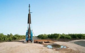 Groundwater well drilling equipment in California's Central Valley. Photo Credit: Chad Ress