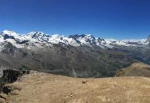 More ‘reactive’ land surfaces cooled the Earth down Zermatt in the Western Alps.