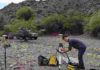 Research could protect cities in active earthquake zones U of T's Jeremy Rimando sets up Differential Global Positioning System (DGPS) survey equipment to measure the amount of displacement on the Las Chacras Fault in San Juan, Argentina.