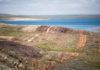 Ancient die-off greater than the dinosaur extinction This photograph shows rocks from the Belcher Islands in Hudson Bay, Canada, from which doctoral candidate Malcolm Hodgskiss collected barite samples dating 2.02 to 1.87 billion years old. Credit: Malcolm Hodgskiss
