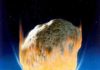 Rocks at asteroid impact site record first day of dinosaur extinction An artist's interpretation of the asteroid impact that wiped out all non-avian dinosaurs. Credit: NASA/Don Davis.
