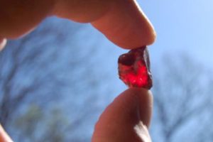 Garnet. Credit: Cherokee Ruby Mine