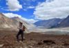 Collision course: A geological mystery in the Himalayas As part of MISTI-India, Megan Guenther, a junior in EAPS, records field notes about the landscape of the Kohistan-Ladakh region of the Himalayas in northern India. Credit: Craig Martin