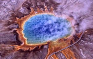 Hot Springs in Yellowstone National Park