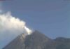 The eruption of the Merapi on 11 May 2018. Credit: Université de Strasbourg/Uppsala University/Technical University of Munich/The University of Leeds/Universitas Gadjah Mada/German Research Center for Geosciences
