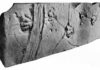 Sailing stone track discovered ‘hiding in plain sight’ in dinosaur fossil This slab of sandstone has been on display since 1896, showing off the scaly footprints of a prosauropod dinosaur. Scientists only recently realized that the deep grooves on the left may be the track of a sailing stone. Credit: Lull, R.S., 1915