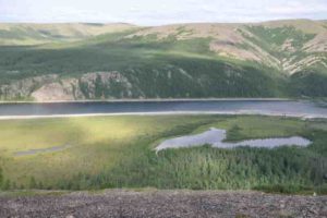 The Siberian Traps, the scene of ancient volcanic eruptions 252 million years ago that led to a massive extinction of life on Earth. CCNY researchers Ellen Gales and Benjamin Black obtained samples for their study there.