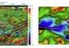 New pieces of evidence found in the Alborán Sea possibly related to the megaflood that refilled the Mediterranean 5.3 million years ago Isobath map of the eastern Alborán basin with the volcanic edifice location. Orange lines show the main flood paths. (Image: García-Castellanos et al, 2020, Earth-Sciences Reviews)