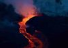 Excessive rain triggered 2018 Kīlauea volcano eruption, study finds Lava streaming from an active vent during the 2018 eruption of Kīlauea Volcano