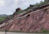 The Great Unconformity : A billion years is missing from the geologic record Francis Macdonald walks along a road near Manitou Springs, Colorado, where an exposed outcrop shows a feature known as the "Great Unconformity."