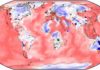 Geologists identify deep-earth structures that may signal hidden metal lodes A new study shows that giant ore deposits are tightly distributed above where rigid rocks that comprise the nuclei of ancient continents begin to thin, far below the surface (white areas). Redder areas indicate the thinnest rocks beyond the boundary; bluer ones, the thickest. Circles, triangles and squares show known large sediment-hosted deposits of different metals. (Adapted from Hoggard et al., Nature Geoscience, 2020)
