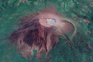 A team of Penn State researchers studied Telica Volcano, a persistently active volcano in western Nicaragua, to both observe and quantify small-scale intra-crater change associated with background and eruptive activity. IMAGE: Google Earth