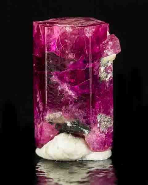 Red Beryl Crystals from Utah.