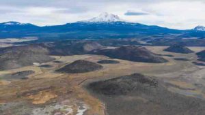 Northern California’s Mount Shasta is among the largest and most active volcanoes in the Cascade Range.
