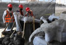 Mammoth graveyard unearthed at Mexico’s new airport A huge mammoth graveyard has been uncovered at the site of Mexico City's new airport