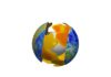 Deep magma facilitates the movement of tectonic plates Three-dimensional visualisation of partial melting at the base of tectonic plates. The orange iso-surfaces show the regions where, at a depth of between 100 and 300 km, the quantity of molten rock is greater than 0.2%. The white sphere in the centre of the globe represents the Earth’s core. Credit © Stéphanie Durand, Laboratoire de géologie de Lyon: Terre, planètes et environnement (CNRS/ENS de Lyon/Université Claude Bernard Lyon 1).