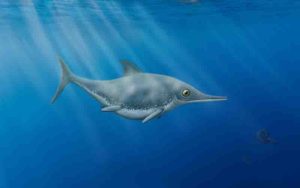 Illustration of Thalassodraco etchesi. Credit: Megan Jacobs