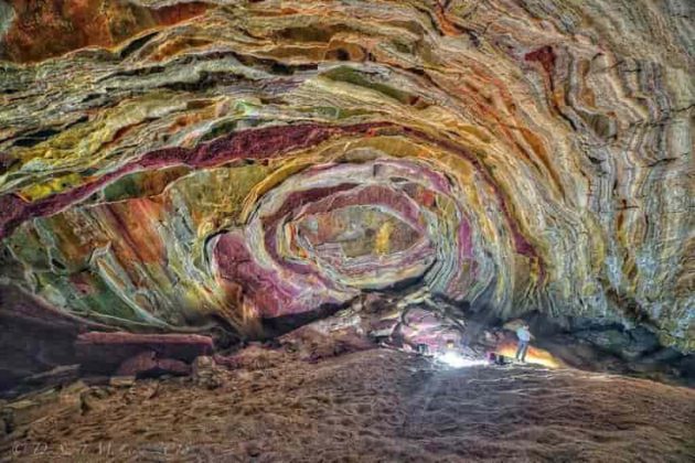 Rainbow Cave, Hormuz Island, Iran