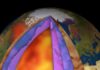 Gravity mission still unearthing hidden secrets Despite ESA’s GOCE mission ending over seven years ago, scientists continue to use this remarkable satellite’s gravity data to delve deep and unearth secrets about our planet. Recent research shows how scientists have combined GOCE data with measurements taken at the surface to generate a new model of Earth’s crust and upper mantle. This is the first time such a model has been created this way – and it is shedding new light on the processes of plate tectonics. The new model produced in ESA’s 3D Earth study shows for the first time how dissimilar the sub-lithospheric mantle is beneath different oceans, and provides insight as to how the morphology and spreading rates of mid-oceanic ridges may be connected with the deep chemical and thermal structure. Credit: ESA/Planetary Visions)