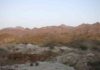 A closer look at the creation of a metamorphic sole This study site was used by researchers to examine a portion of the Oman–United Arab Emirates ophiolite’s metamorphic sole. Credit: Tyler Ambrose