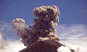 Agung, a volcano in Bali, had an explosive eruption in 2018. Credit: O.L. Andersen