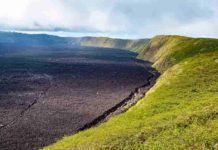 New model for shield volcano eruption Nierra Negra Volcano on the Galapagos Islands