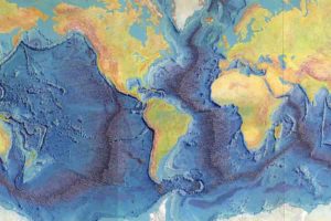 A map of the World Ocean Floor. Credit: Library of Congress, Geography and Map Division