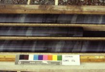 Volcanism drove rapid ocean deoxygenation during the time of the dinosaurs Core samples for Oceanic Anoxic Event 1a. Credit: Elisabetta Erba.
