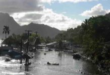 Earthquake depth impacts potential tsunami threat On September 29, 2009, a tsunami caused substantial damage and loss of life in American Samoa, Samoa, and Tonga. The tsunami was generated by a large earthquake in the Southern Pacific Ocean. Credit: NOAA