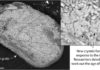 Giant impact crater in Greenland occurred a few million years after dinosaurs went extinct Zircon Crystals of the mineral zircon are tiny time-capsules that record the age of many events in Earth’s history. Dating zircon crystals like this was one of the two methods used to calculate the age of the Hiawatha impact crater. Illustration: Gavin Kenny, Swedish Museum of Natural History.