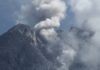 Hidden weaknesses within volcanoes may cause volcano collapse The unstable southern flank of the Merapi volcano during a partial collapse in 2019. Photograph: GFZ Potsdam