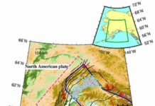 The link between temperature, dehydration and tectonic tremors in Alaska Tectonic map of the Alaska subduction zone