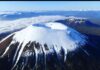 Research reveals magma activity beneath Mount Edgecumbe Mount Edgecumbe rises in the foreground with Crater Ridge behind and to the north on May 19, 2022. Photo by Max Kaufman/Alaska Volcano Observatory
