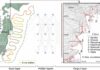 Deep learning can predict tsunami impacts in less than a second The schematic of the proposed method. Locations of interest are shown with maximum inundation extent on the training set. S-net station segments are marked with colored lines. Credit: Nature Communications (2022). DOI: 10.1038/s41467-022-33253-5