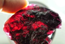 Painite: The Most Unique Gemstone in the World Natural 236.40 Ct Huge Red Painite Rough Burmese Facet Raw Loose Gemstone Credit: supremgem/etsy