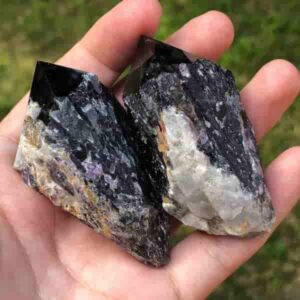 Black Amethyst Obsidian