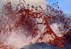 Carbon dioxide – not water – triggers explosive volcanoes Explosive lava spews from the latest eruption of the Fogo volcano located on the Cape Verde islands in November 2014. Science now knows that carbon dioxide – instead of water – triggered it. Credit: Ricardo Ramalho/Cardiff University