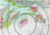 Earth’s most ancient impact craters are disappearing Impact craters and their broader structures can be visible in a geologic map, like a bullseye. But what geophysical traces remain at the structure’s outermost edges? Credit: Huber et al. (2023), JGR Planets