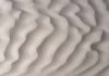 New theory explains sand ripples on Mars and on Earth Photo caption: Waves received in the wind tunnel of Ben Gurion University of the Negev with glass balls with a diameter of 90 microns. Two scales of waves can be seen in the image.