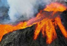 Scientists just cracked a 60-million-year-old volcanic mystery The progression of the 2021 Fagradalsfjall eruption.