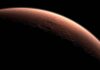 Organic material from Mars reveals the likely origin of life’s building blocks Daybreak at the Gale Crater on Mars where organic material was found Photo: NASA/JPL-Caltech/MSSS