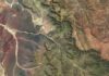 Scientists uncover hidden forces causing continents to rise Satellite image of the Great Escarpment in southern Africa from the Sentinel Hub Earth Observation Browser. Taken using the Sentinel-2 L1C dataset, in May 2020. Credit: Prof Tom Gernon, University of Southampton.