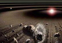 Meteorite discovery challenges long-held theories on Earth’s missing elements Planetesimal collisions during planet formation in the early solar system Image courtesy: ASU/Kouji Kanba