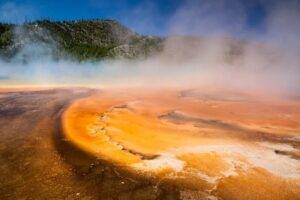 The Grand Prismatic Spring in Yellowstone National Park (Stock photo).