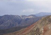 Ancient lost ocean may have built Central Asia’s dinosaur-era mountains Tilted sedimentary strata in the Tian Shan, driven by the ongoing indentation of India into Asia Credit: Stijn Glorie